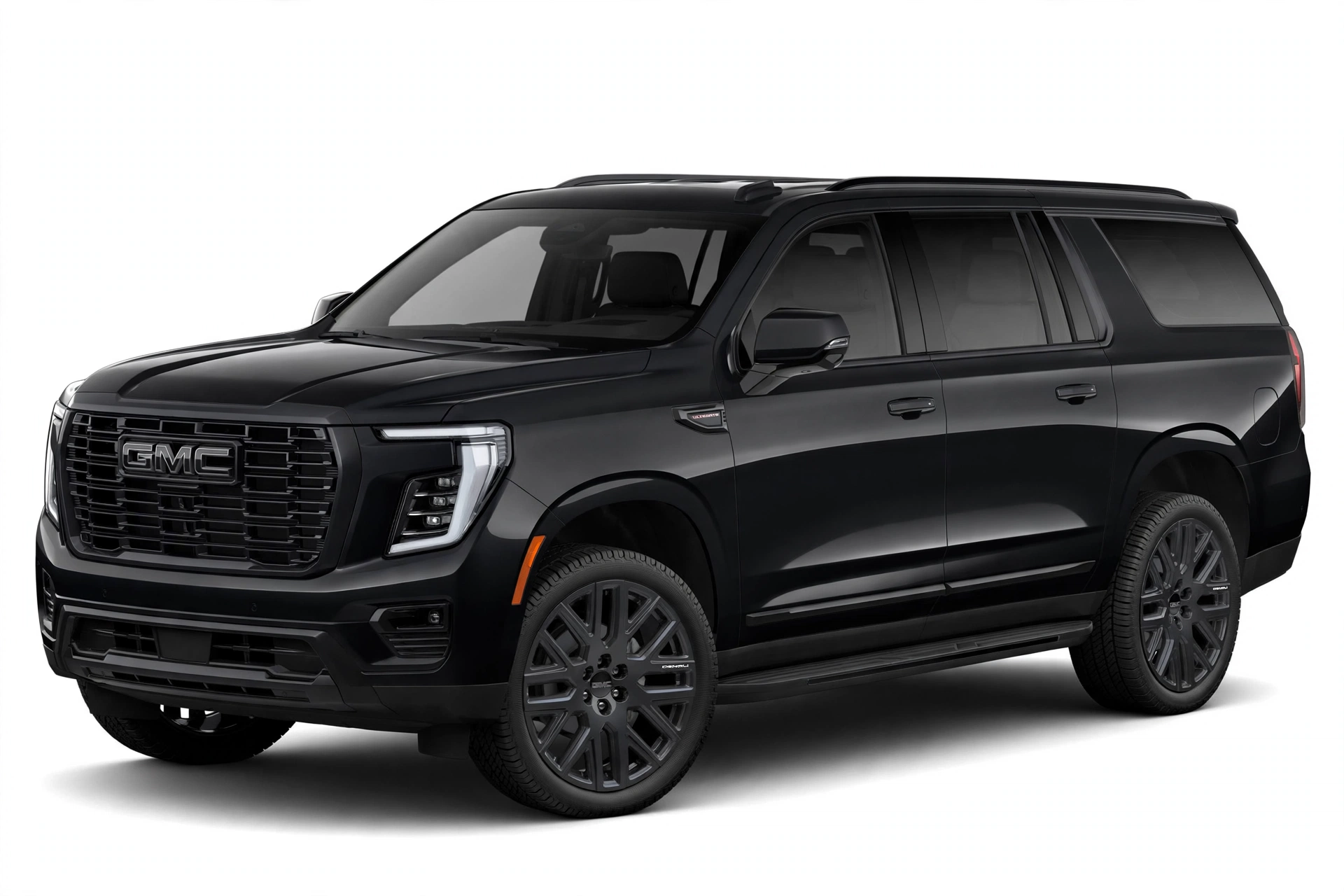 GMC Yukon 2026 en vista tres cuartos frontal