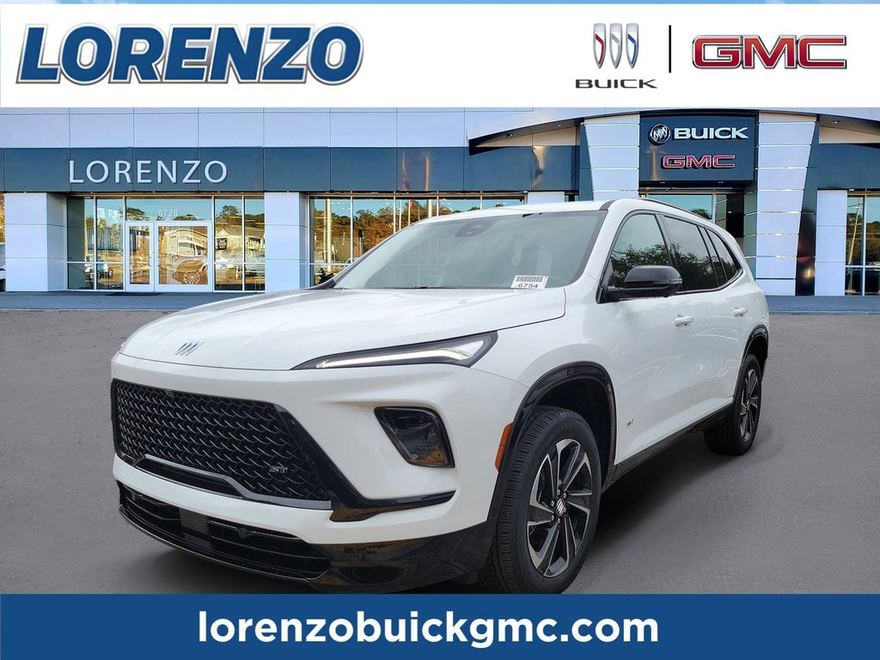 2026 Buick Enclave Sport Touring en vista tres cuartos frontal