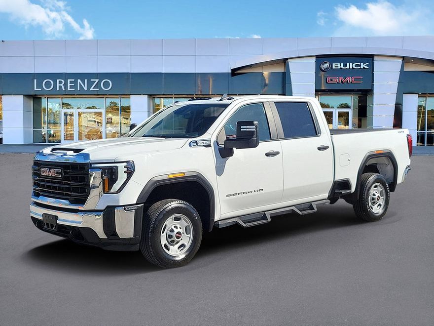 2024 GMC Sierra 2500HD Pro en vista tres cuartos frontal