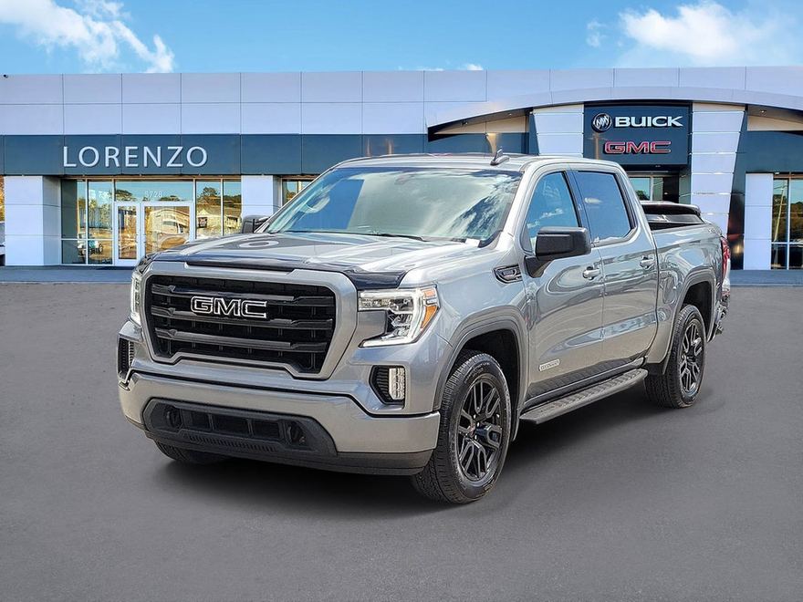 2021 GMC Sierra 1500 Elevation en vista tres cuartos frontal