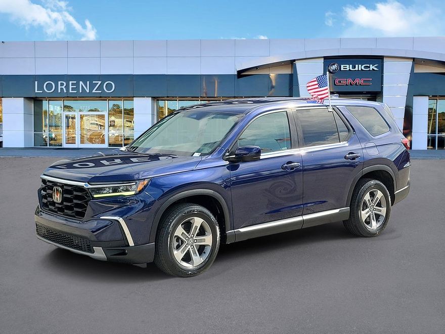 2023 Honda Pilot EX-L 7 Passenger en vista tres cuartos frontal
